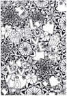 Coloring page love