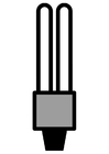 Coloring pages low energy light bulb