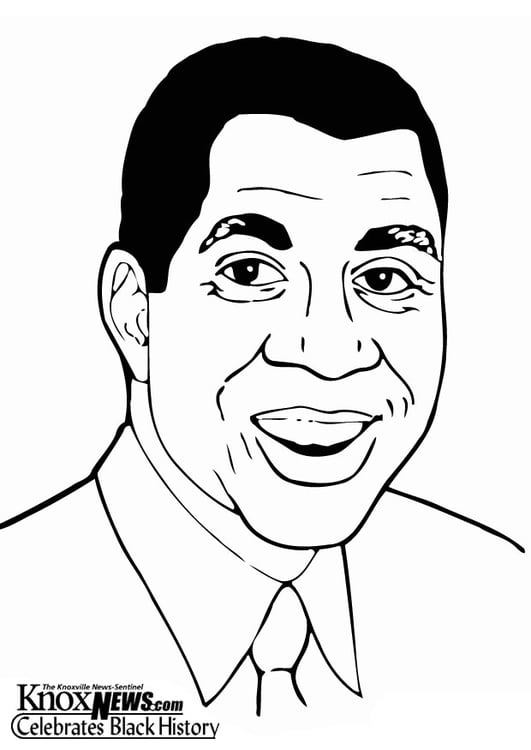 Coloring page Magic Johnson