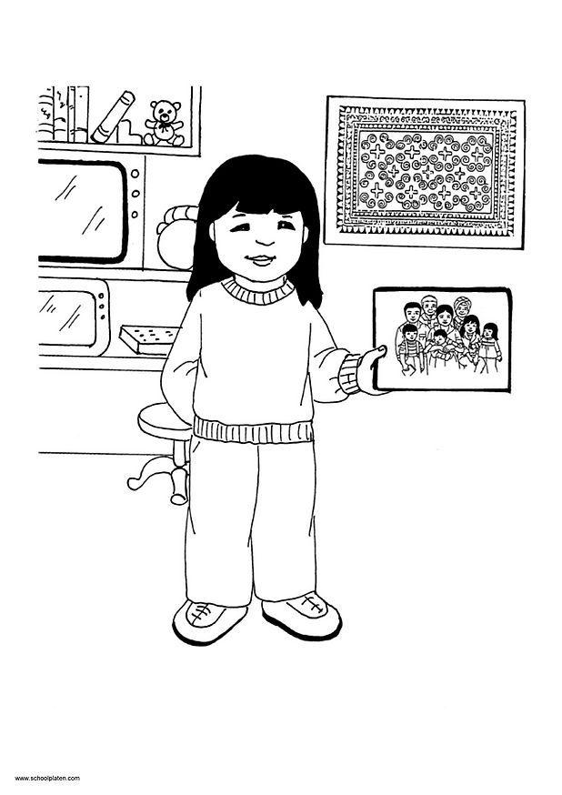Coloring page Mai picture 13