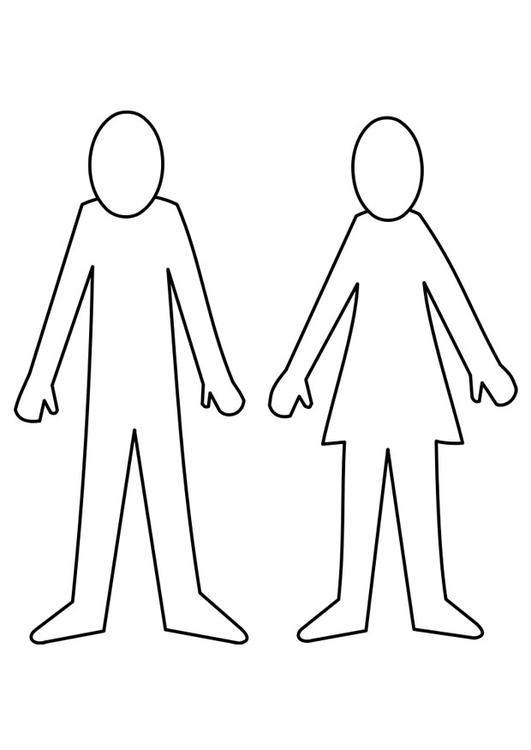 man and woman