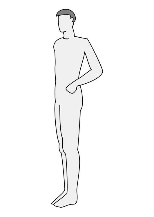 man profile