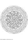 Coloring pages mandala-1602o