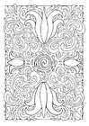 Coloring pages mandala a01