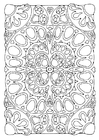 Coloring pages mandala a02