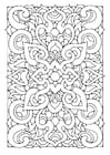 Coloring pages mandala a06