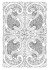 Coloring pages mandala a07