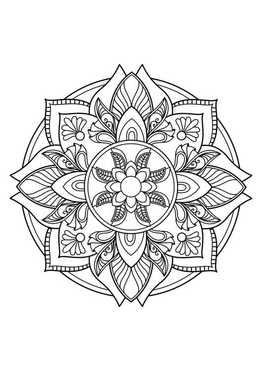 Mandalas Para Pintar: mandalas para colorear  Mandala coloring pages,  Mandala, Mandala coloring