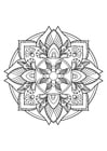 Coloring pages Mandala