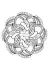 Coloring pages Mandala