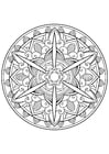 Coloring pages Mandala