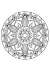 Coloring pages Mandala