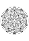 Coloring pages Mandala