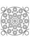 Coloring pages mandala10