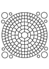 Coloring page mandala2