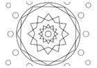 Coloring page mandala22