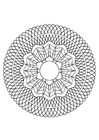 Coloring page mandala30