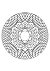 Coloring page mandala30