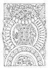 Coloring pages mandala3a
