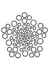 Coloring page mandala6