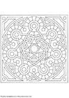 coloring-page mandala 1502b