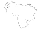 map of Venezuela