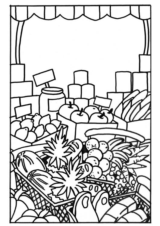 Coloring Page market place - free printable coloring pages - Img 6587