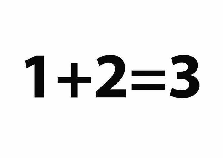 Coloring page maths