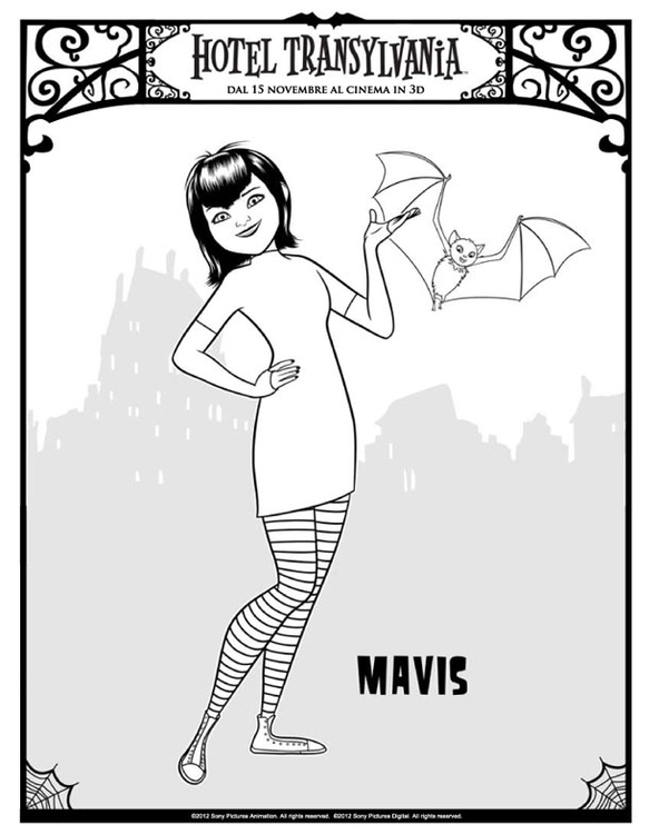 Coloring page Mavis