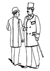 coloring-page men's clothing 1892