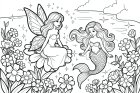 mermaid and fairy
