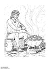 Coloring pages metalworker