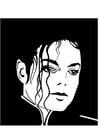 Coloring pages Michael Jackson