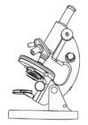 Coloring pages microscope