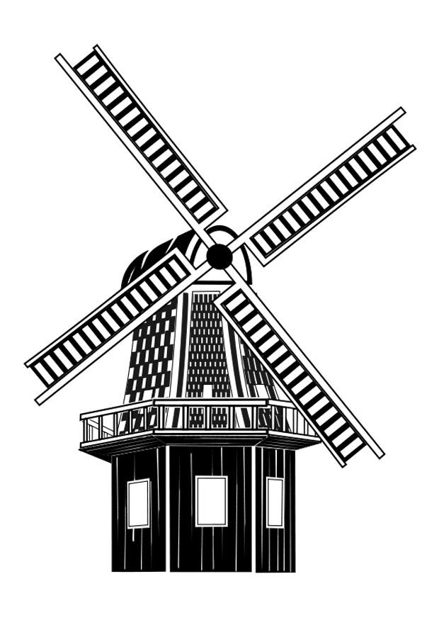 Coloring page mill