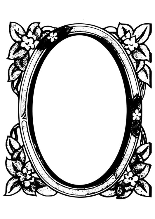 Coloring page mirror