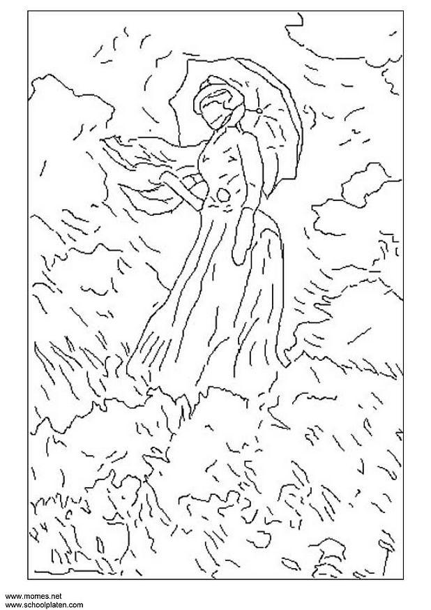 Coloring page Monet