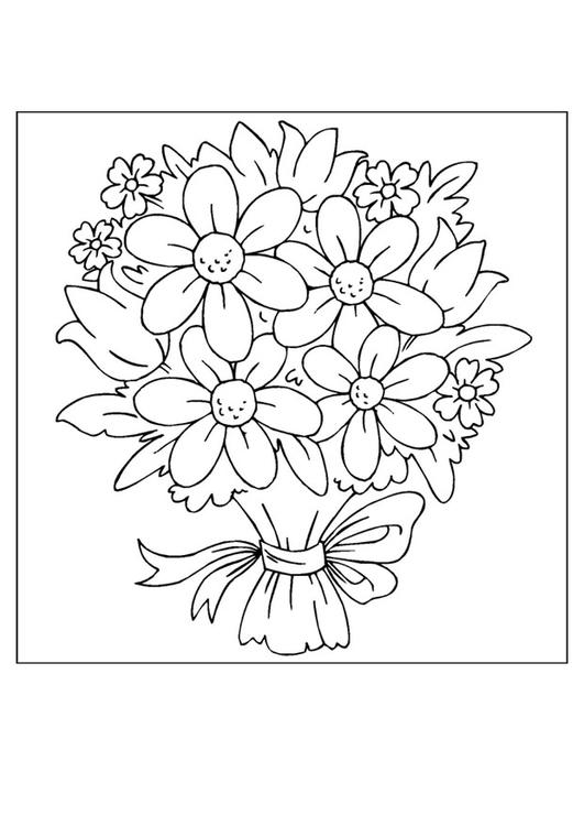 Coloring page Mother's Day