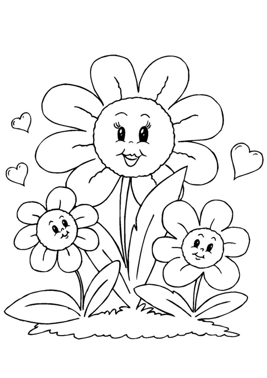 Coloring page Mother's Day