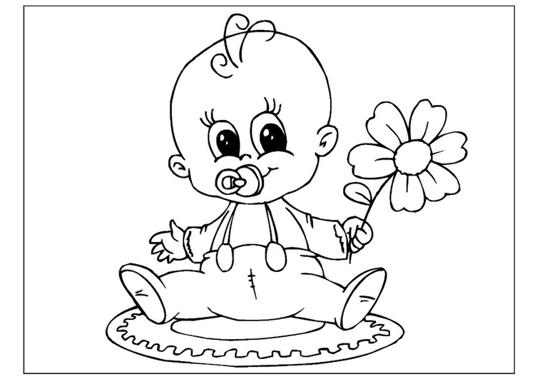 Coloring page Mother's Day