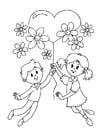 Coloring page Mother's Day