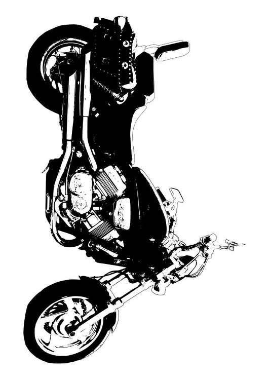 motorcycle - Honda Magna