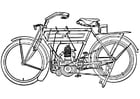 Coloring page Motorcycle