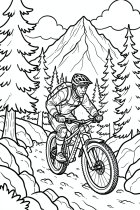 mountain biker