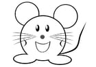 Coloring pages mouse