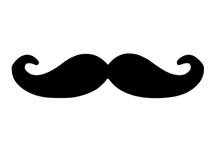 Coloring page moustache - img 27664. Coloring page moustache - img 27664.