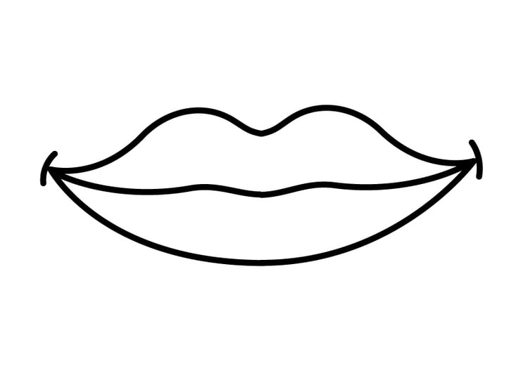 Coloring Pages Of Mouth From 10