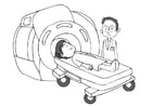 Coloring pages MRI scanner