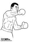 Coloring page Muhammad Ali