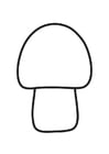 Coloring pages Mushroom